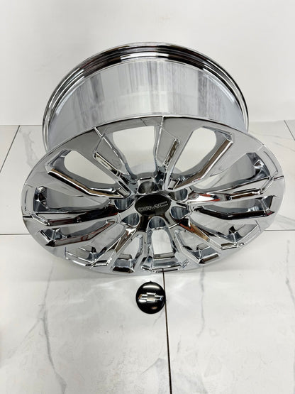 6×139.7 Chrome z71 Replica Rims – 20" 22" & 24"
