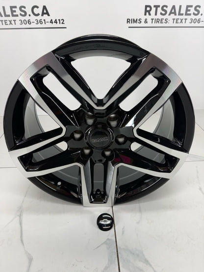20x9 Replica Trail Boss Gloss Black Machined Rims 6x139.7