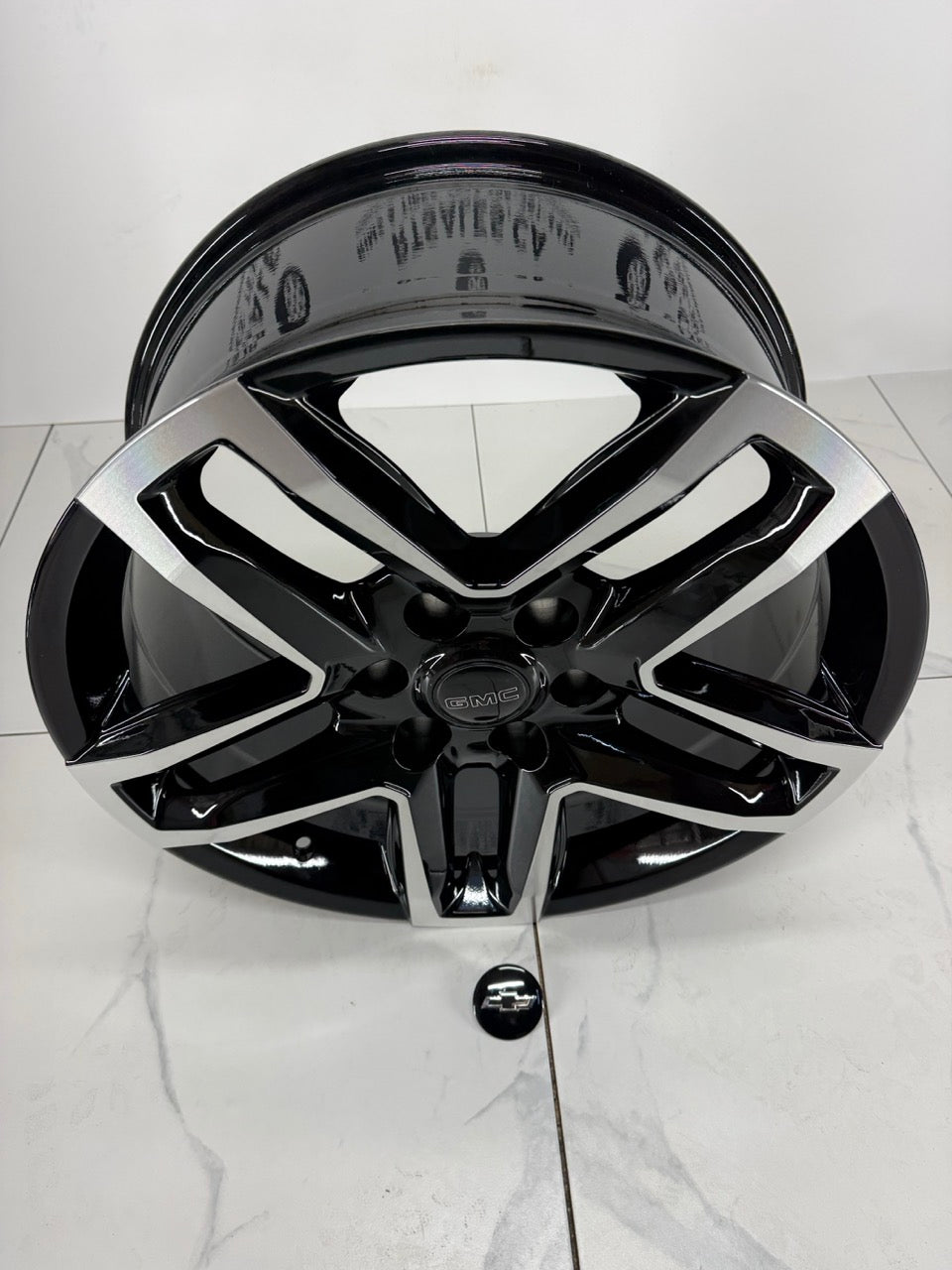 20x9 Replica Trail Boss Gloss Black Machined Rims 6x139.7