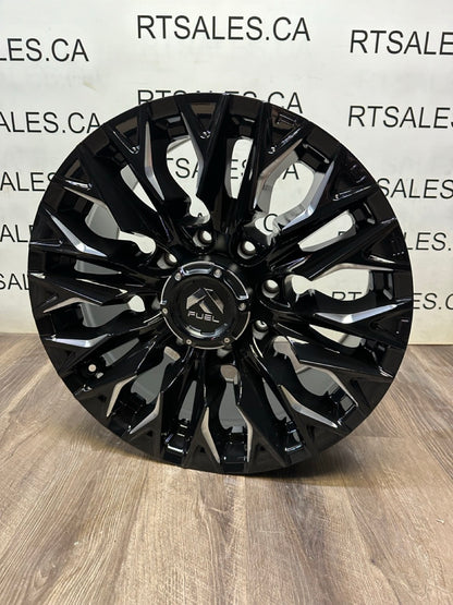 20x9 Fuel Flame Rims 8x180