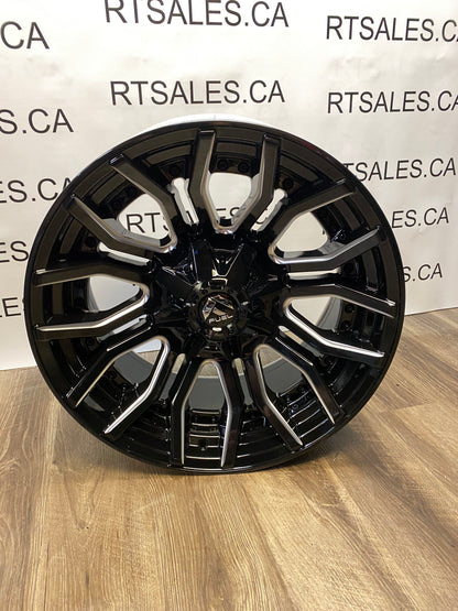 20x10 Fuel Rage Rims 8x170