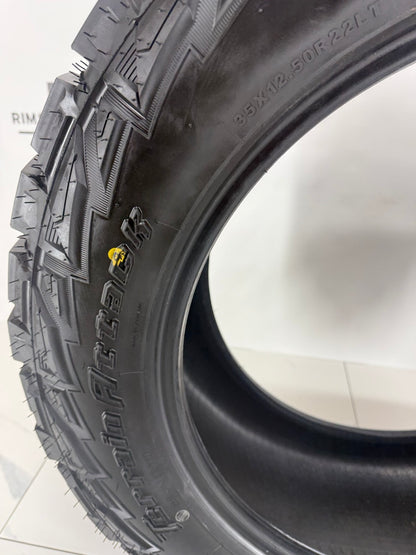 LT 35x12.5x22 Amp TERRAIN R/T E All Season Tires (Takeoffs)
