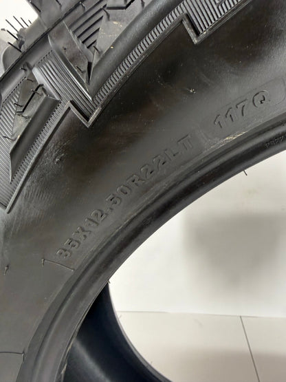 LT 35x12.5x22 Amp TERRAIN R/T E All Season Tires (Takeoffs)