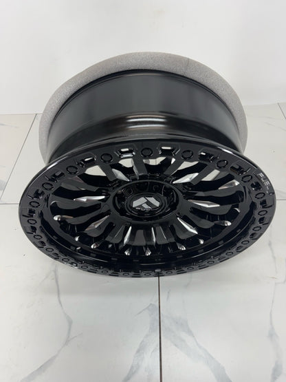 18x9 Fuel Rincon Gloss Black Milled 8x165