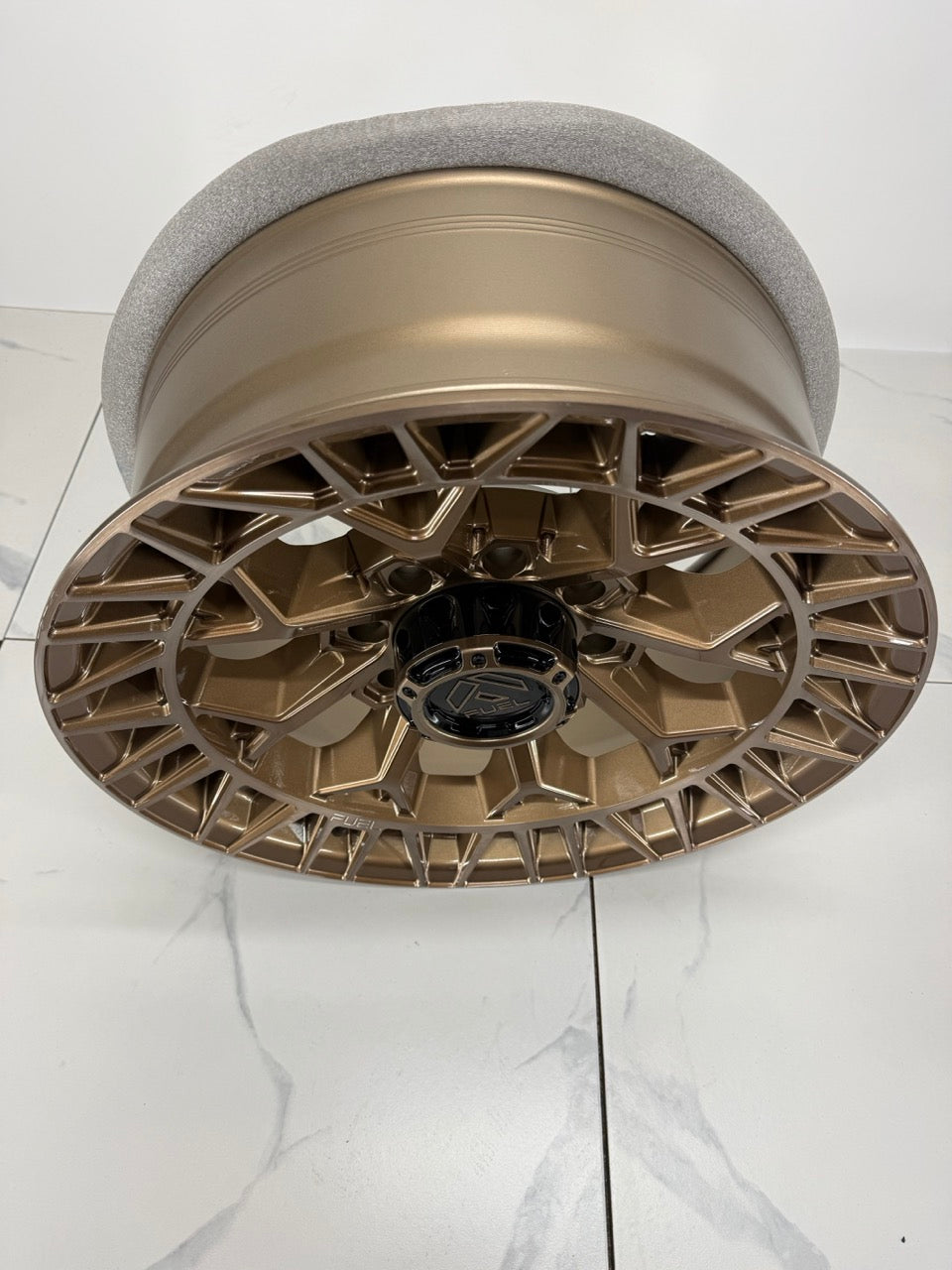 20x9 Fuel Charger Platinum Bronze Rims 8x165