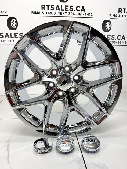 20x9 Replica GM Rims 6x139.7 Chrome