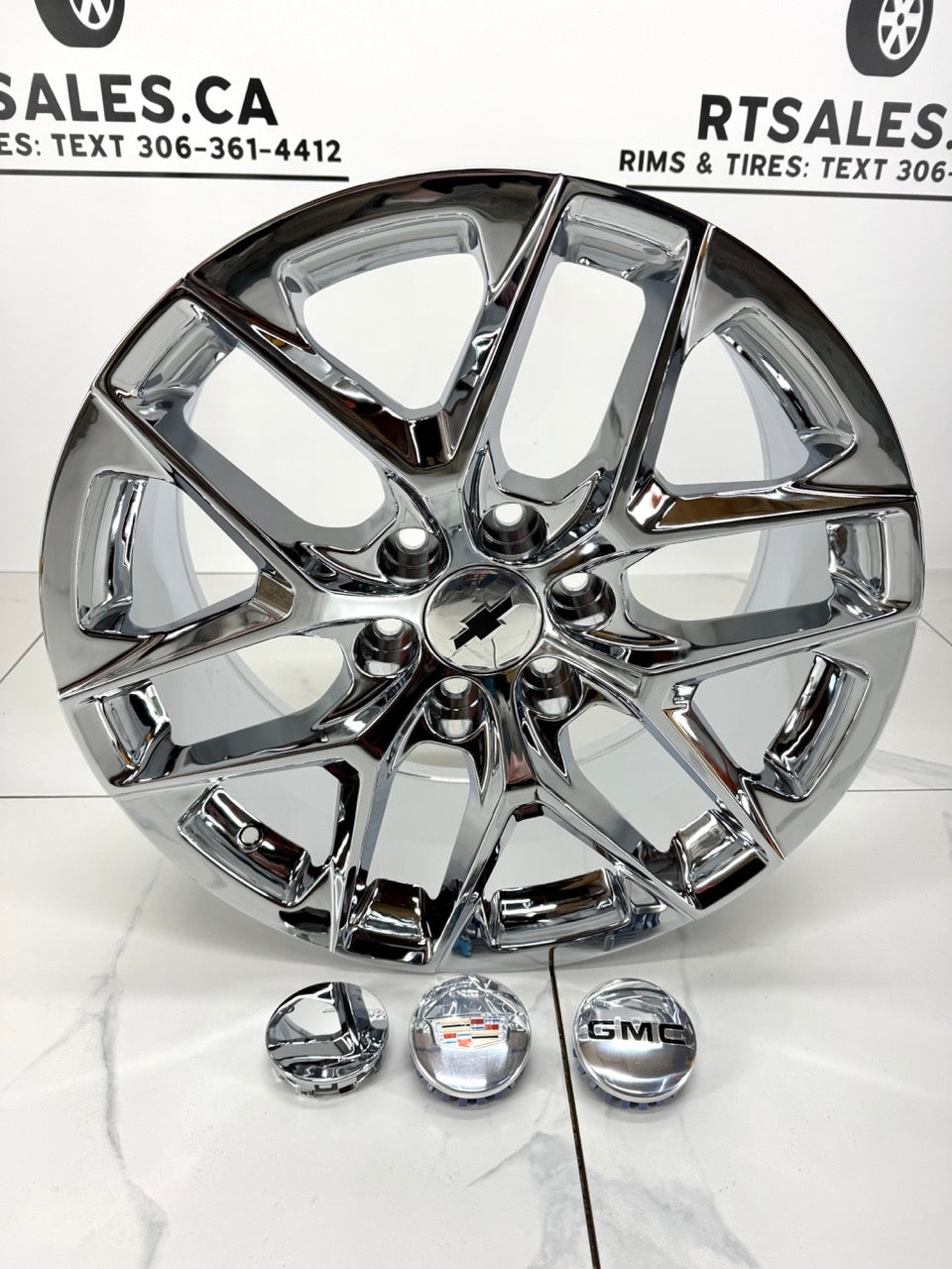 20x9 Replica GM Rims 6x139.7 Chrome