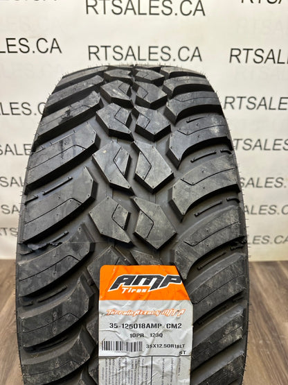 LT 35x12.5x18 Amp TERRAIN ATTACK M/T E All Season Tires