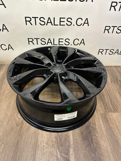 17x7 Black Multi-fit Rims 5x114.3