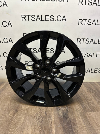 17x7 Black Multi-fit Rims 5x114.3