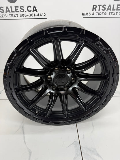 20x9 Fuel Piston Blackout Rims 6x135