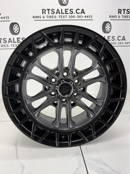 20x9 Fuel Celsius Matte Gunmetal Rims 6x139.7