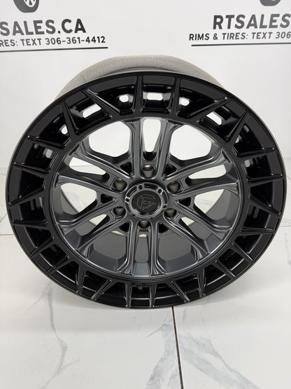 20x9 Fuel Celsius Matte Gunmetal Rims 6x139.7