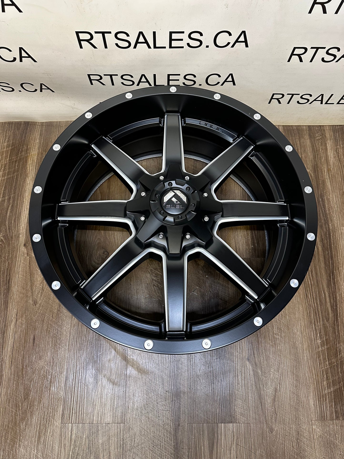 22x9.5 Fuel Maverick Rims 8x180