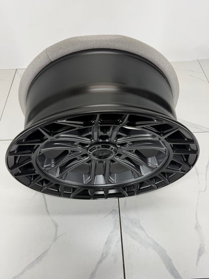 20x9 Fuel Celsius Matte Gunmetal Rims 6x139.7