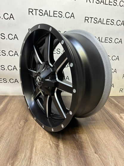 22x9.5 Fuel Maverick Rims 8x180