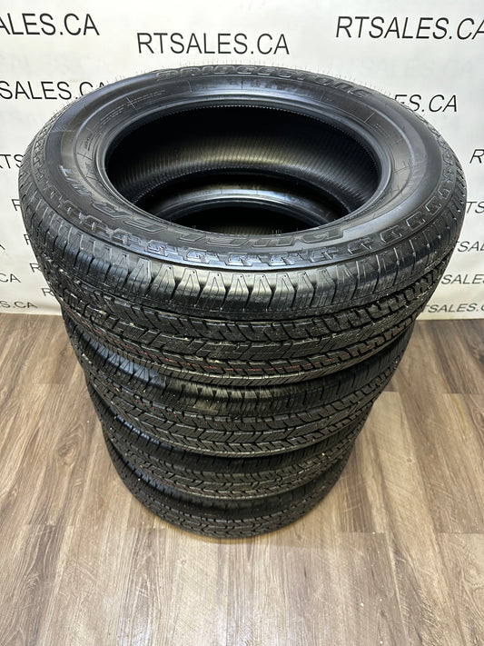 265/60/20 Bridgestone Dueler H/T All Season Tires (Takeoffs)