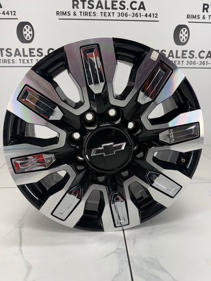 20x8.5 CHEVY CAPS 2500/3500 Denali Rims 8x180 (Takeoffs)