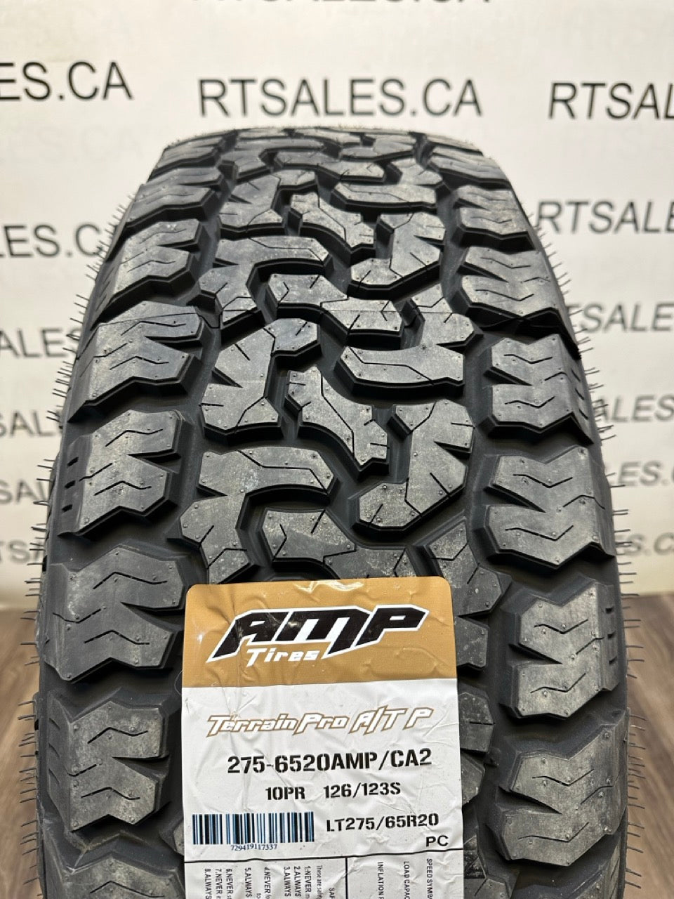 275/65/20 AMP tires & rims 8x170 Ford F-350 F250 SuperDuty