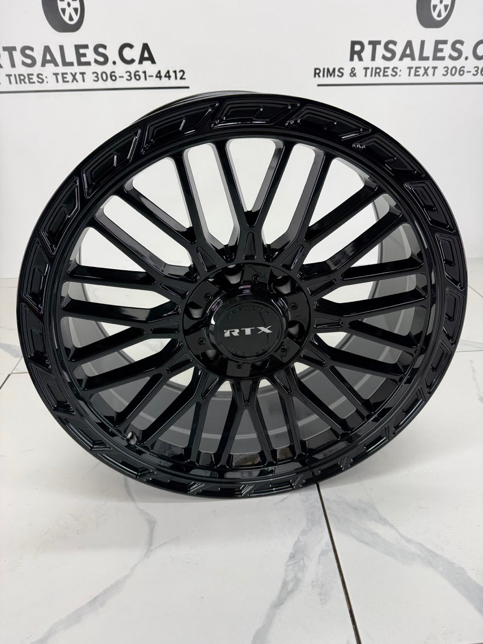20x9 Gloss Black TX Vice Rims 6x135 6x139