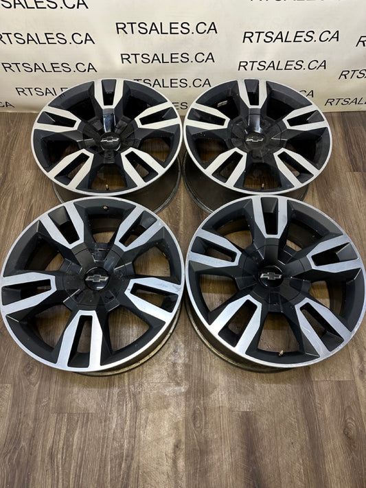 22x9 CHEVY FACTORY OEM Rims 6x139.7 (Used)