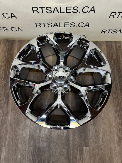 22x9 Snowflake GMC CHEVY Replica Rims 6x139.7 NEW