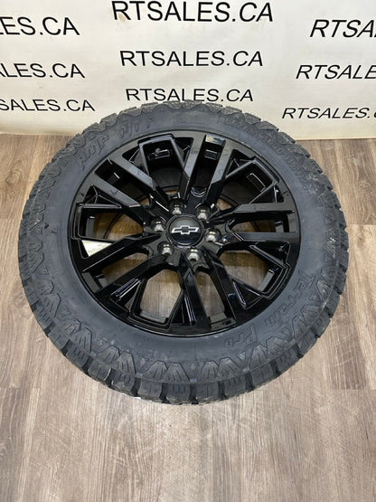 275/55/20 All season tires on rims Chevy GMC 1500 - R&T Sales 