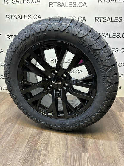 275/55/20 All season tires on rims Chevy GMC 1500 - R&T Sales 