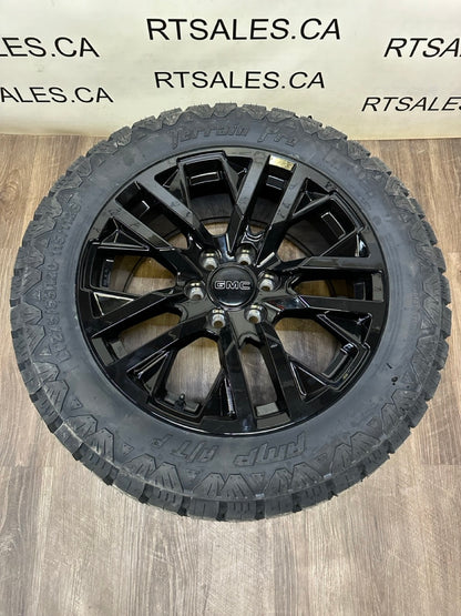 275/60/20 tires on rims Chevy GMC 1500 6x139 20"