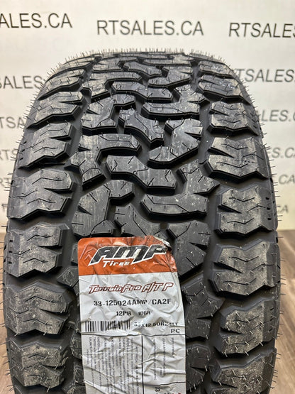 LT 33x12.5x24 Amp TERRAIN PRO A/T F All Season Tires