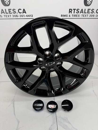 22x9 Replica Rims 6x139.7 Snowflake - R&T Sales