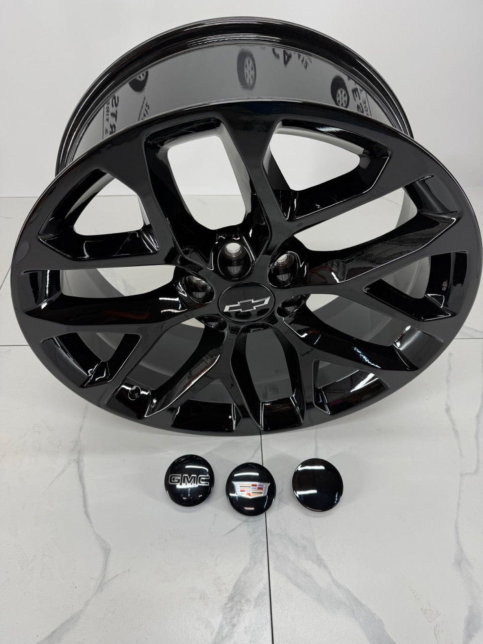 22x9 Replica Rims 6x139.7 Snowflake - R&T Sales