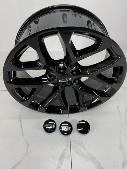 22x9 Replica Rims 6x139.7 Snowflake - R&T Sales