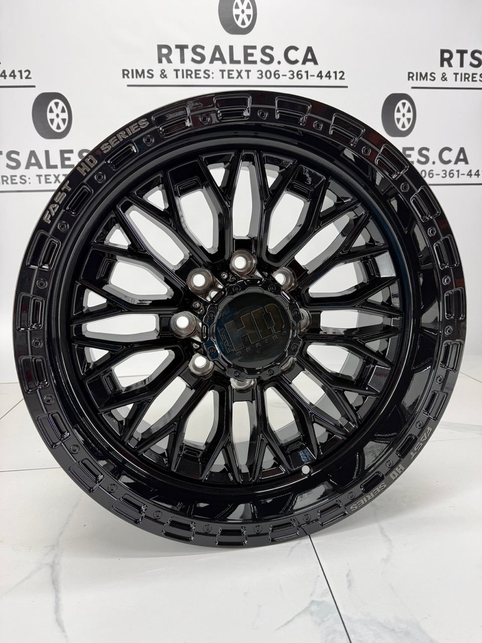20x10 Fast HD Gloss Black Muramasa Rims