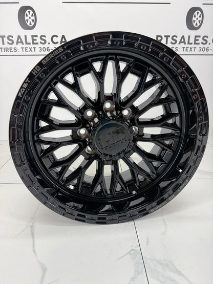 20x10 Fast HD Gloss Black Muramasa Rims