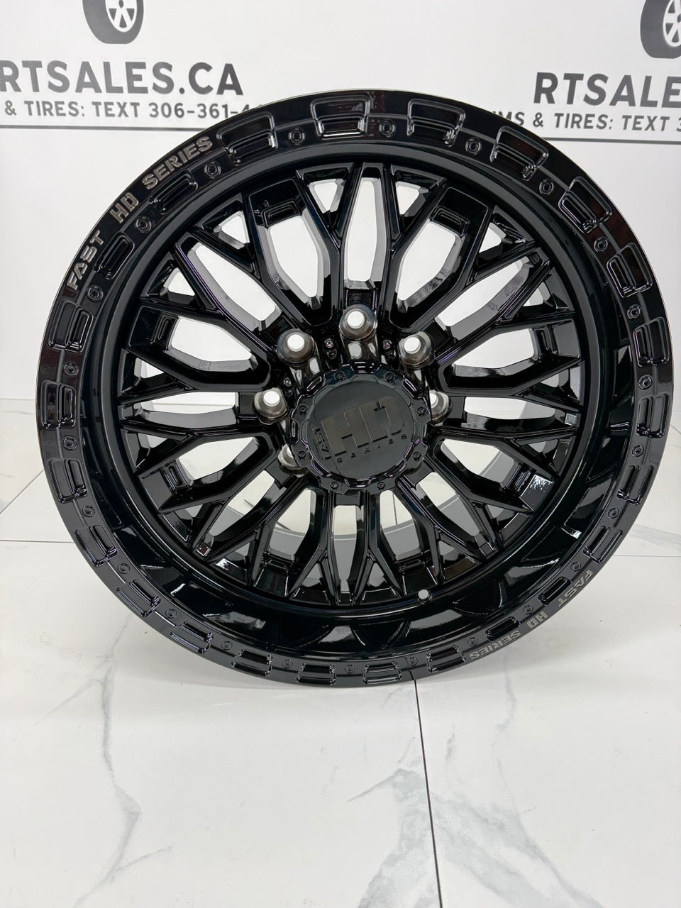 20x10 Fast HD Gloss Black Muramasa Rims
