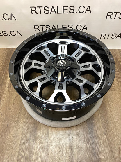 20x9 Fuel Crush Rims 6x139.7 6x135