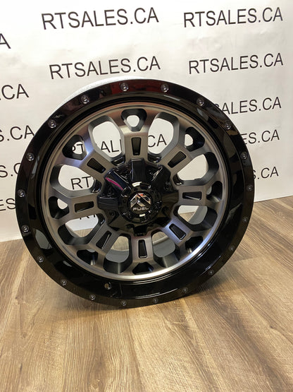 20x9 Fuel Crush Rims 6x139.7 6x135