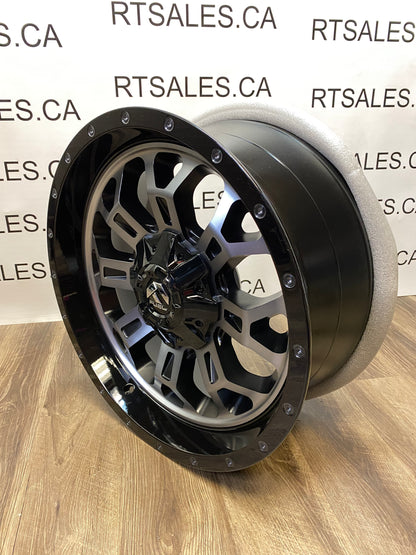 20x9 Fuel Crush Rims 6x139.7 6x135