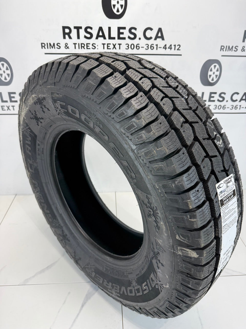 235/65R16C Cooper Snow Claw Studdable Winter Tires - R&T Sales