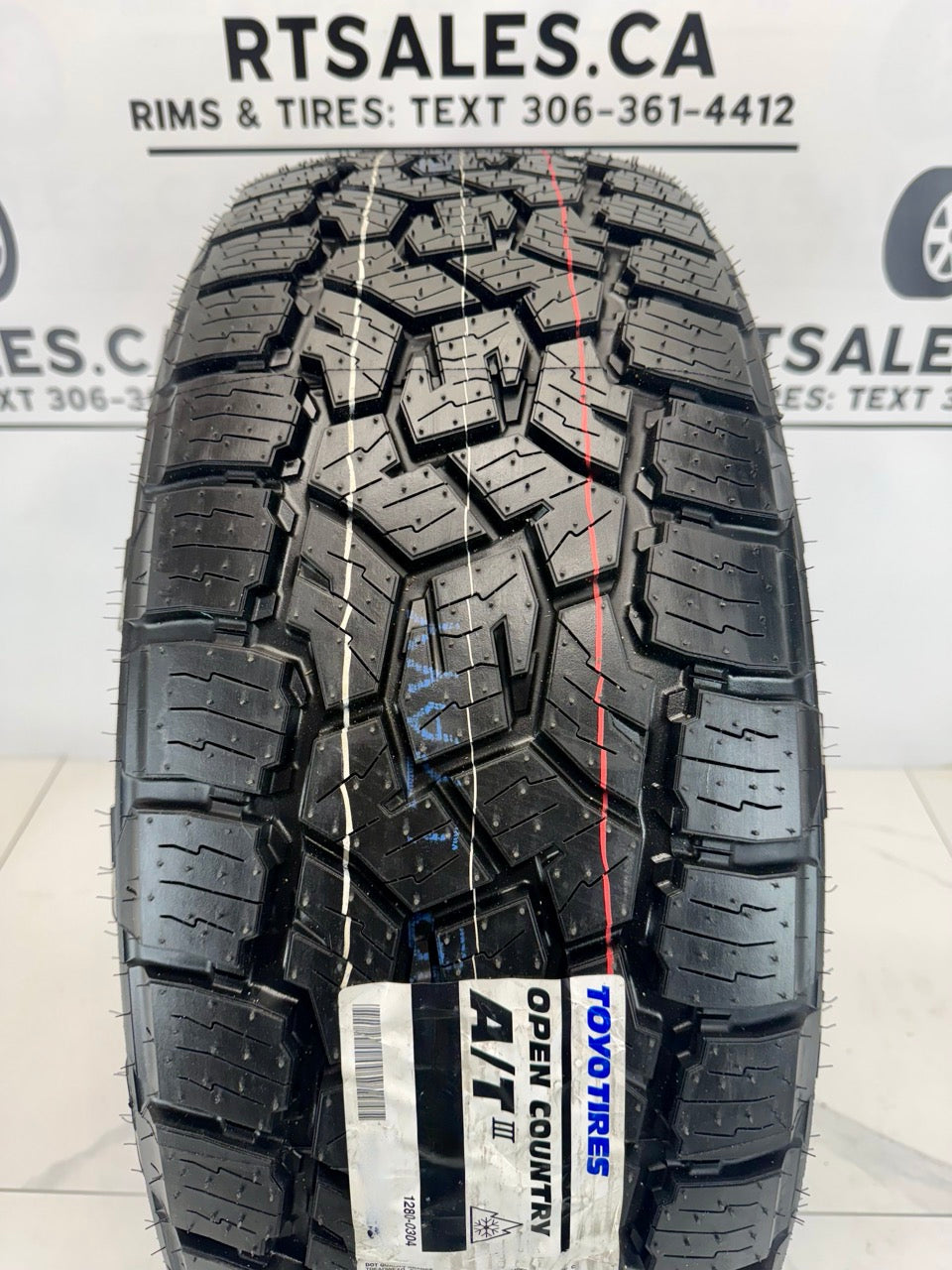 285/55/20 Toyo AT3 All Weather
