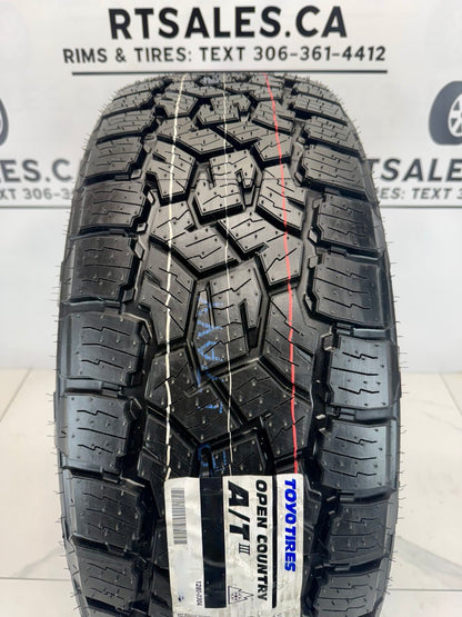 285/55/20 Toyo AT3 All Weather