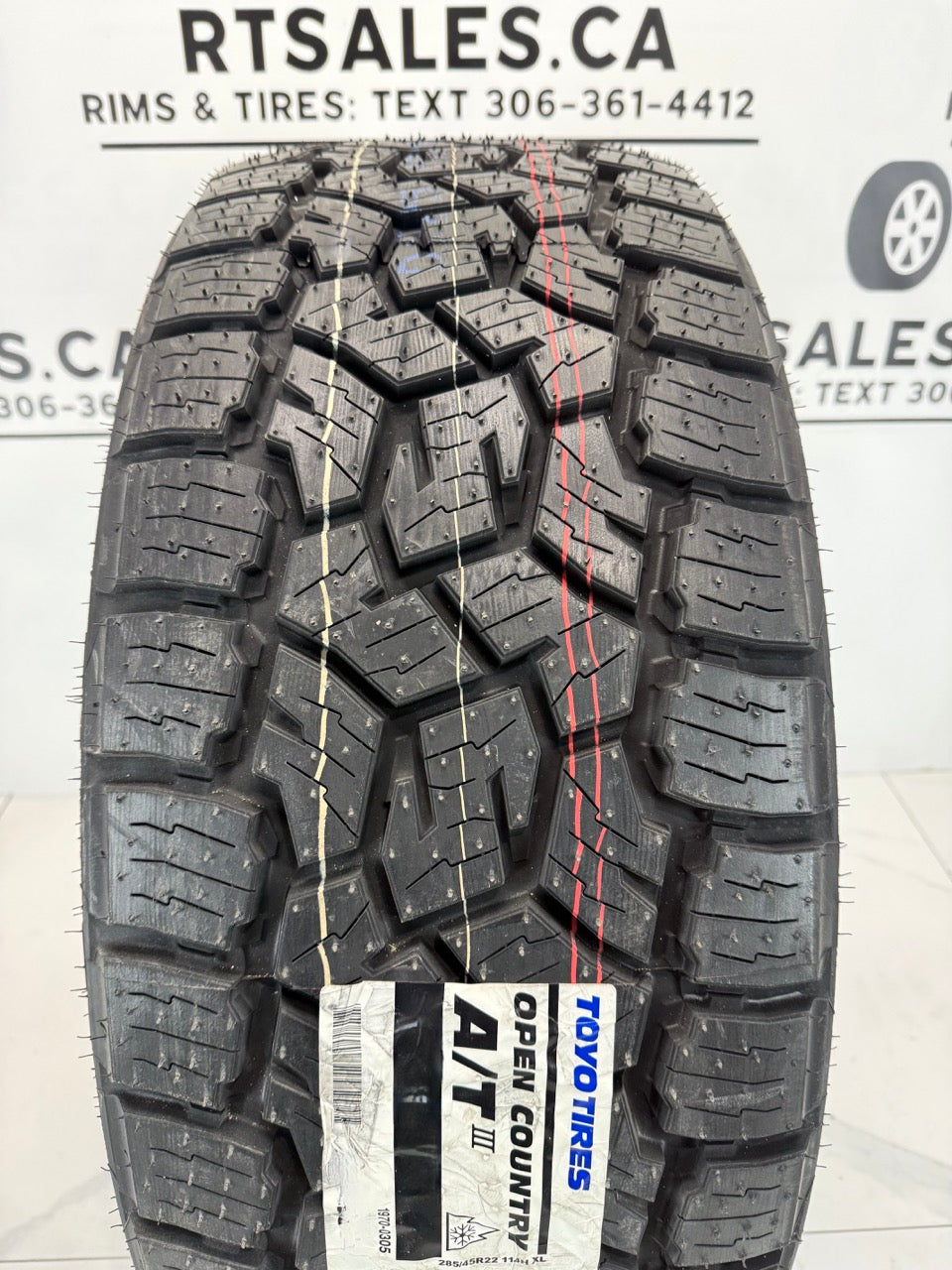 285/45/22 Toyo OPEN COUNTRY A/TIII XL All Weather Tires