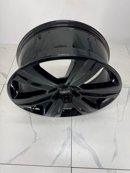 22x9 Replica F-150 Platinum Rims Gloss Black 6x135