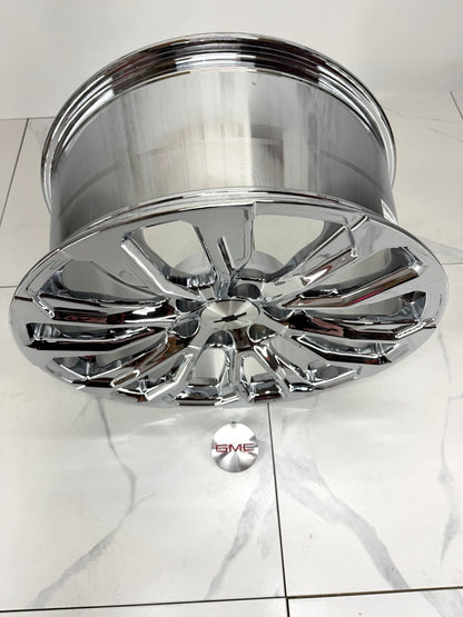 6×139.7 Chrome z71 Replica Rims – 22", 24"