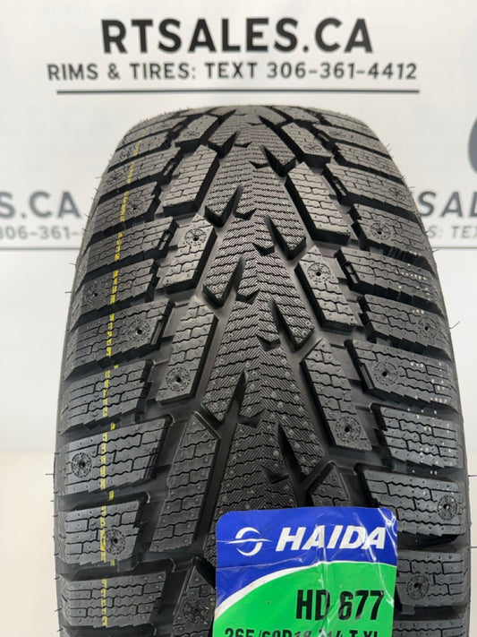 265/60/18 Haida HD677 Winter tires