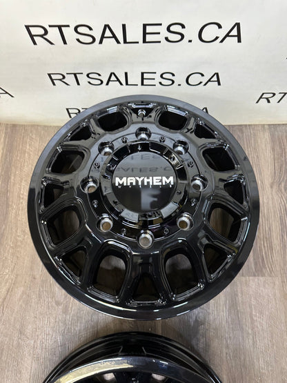 17x6.5 Mayhem Cogent Dually Rims 8x210