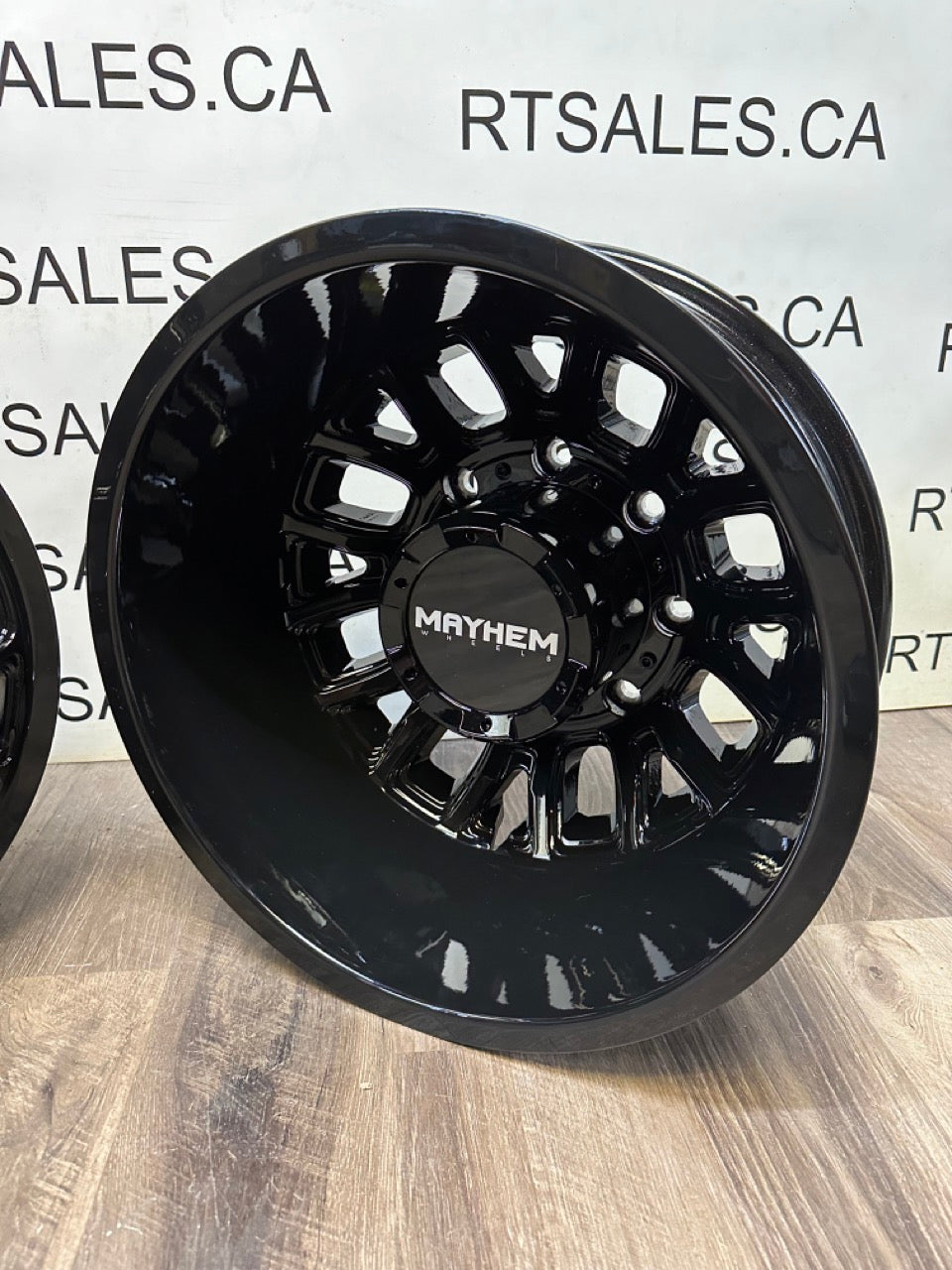 17x6.5 Mayhem Cogent Dually Rims 8x200