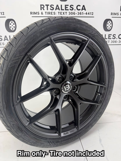 Braelin BR14 Satin Black Anthracite Rims 22"