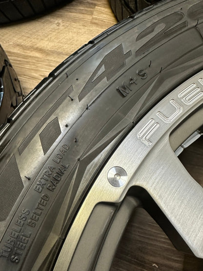 305/40/22 Nitto All-Season Tires on Fuel Blitz rims 6x139.7